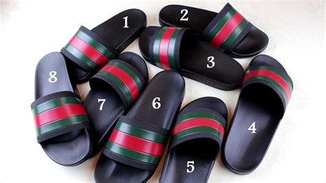 gucci lides|fake gucci slides.